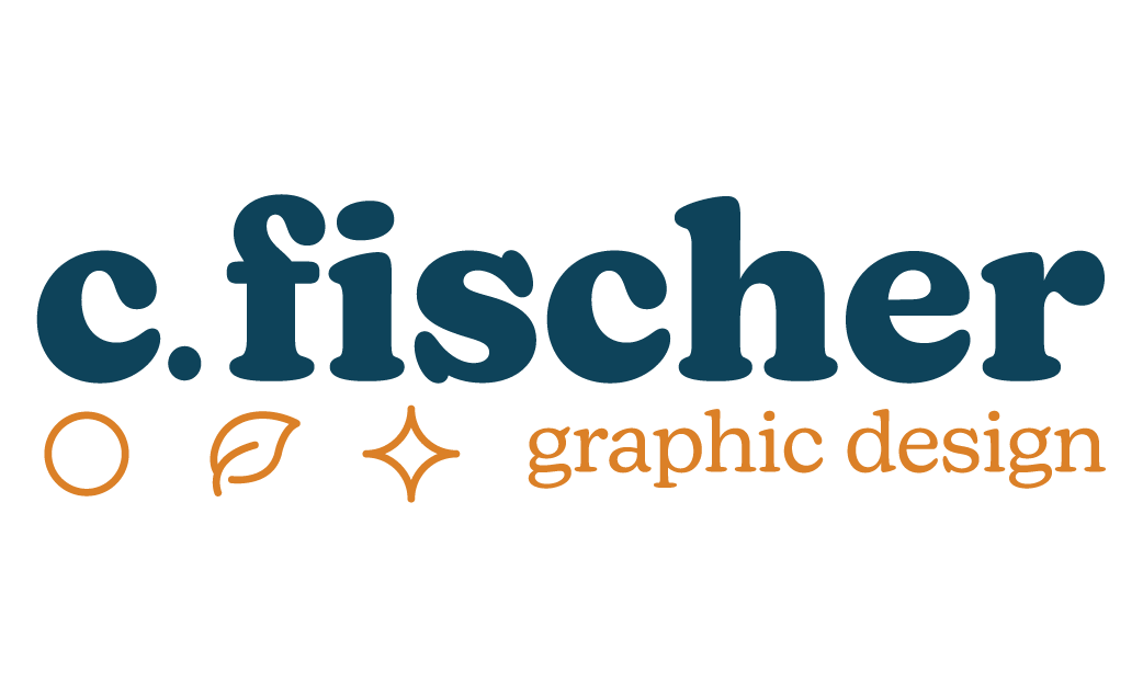 c.fischer graphic design logo